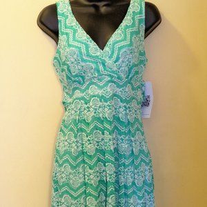 Emerald Sundae Lace Mint Dress sz 7 NWT